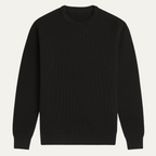 Men's ribbed crew neck pullover — additional view