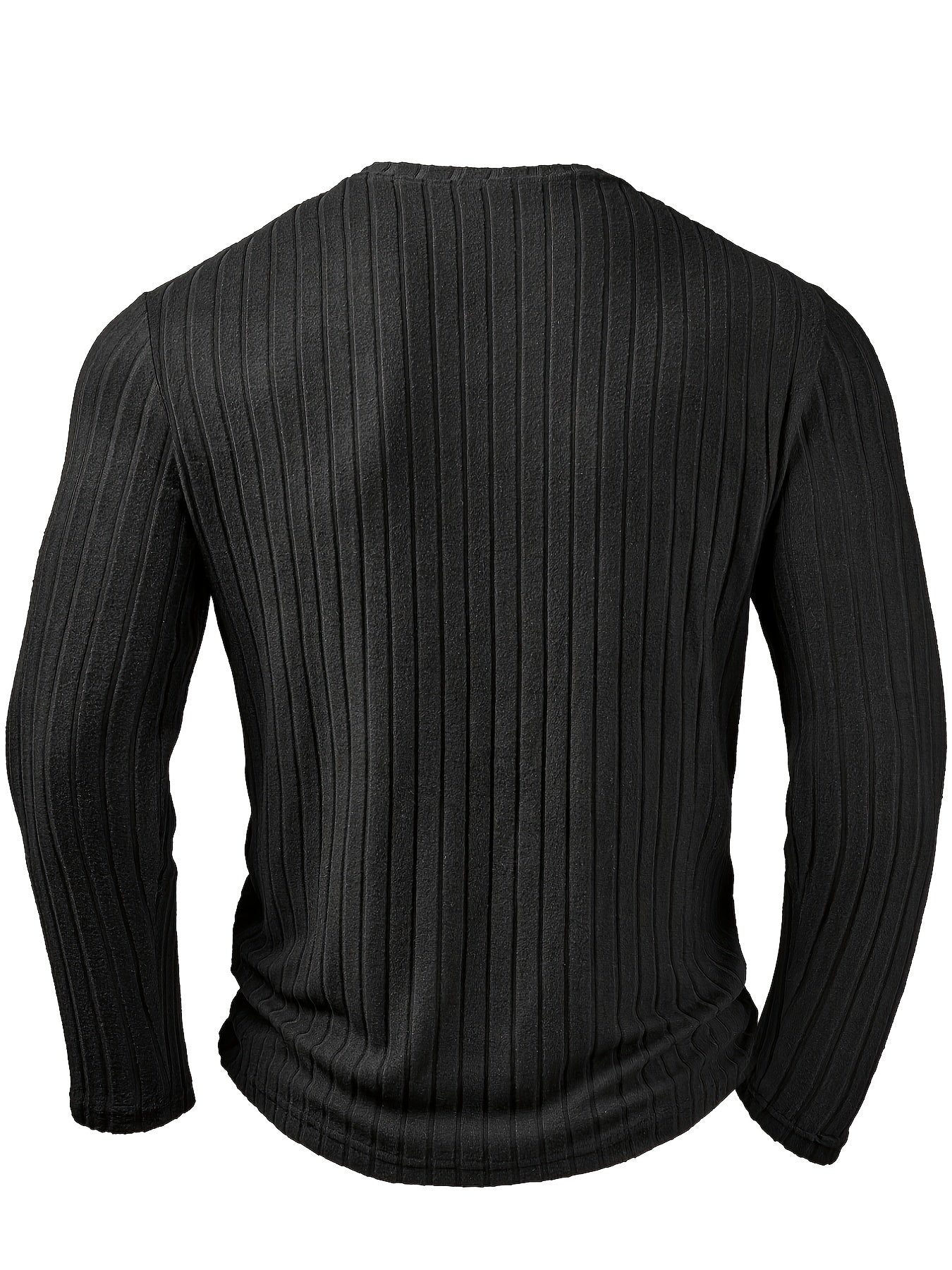 Sawyer | Ribbed V-Neck Long Sleeve Top
