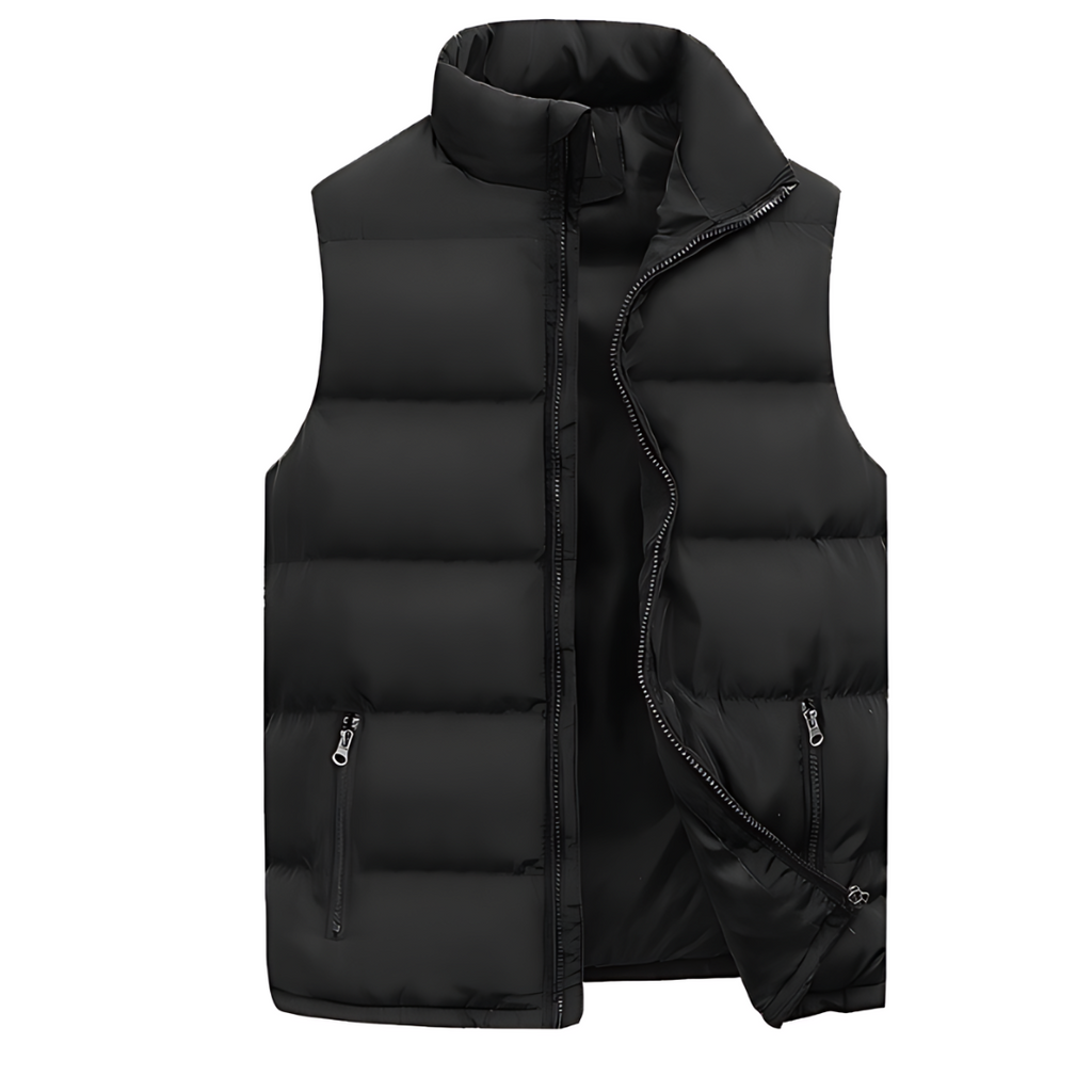Men's stitched padded puffer vest