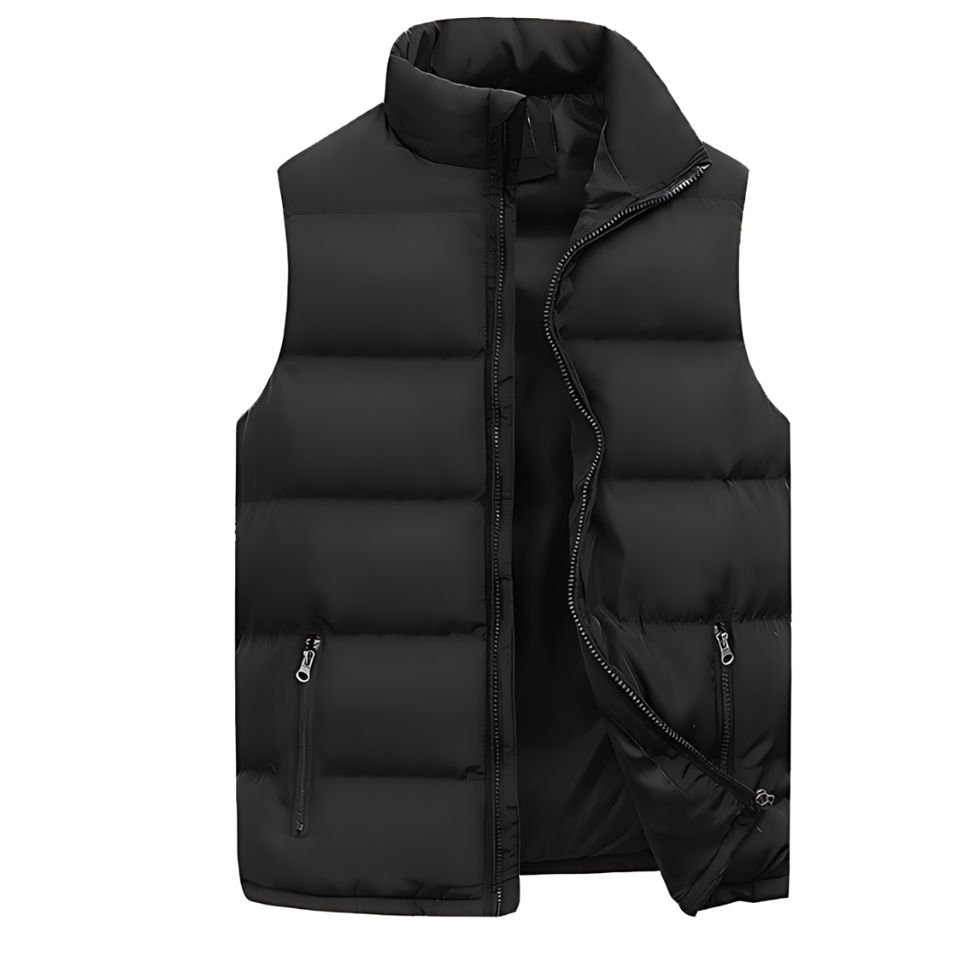 Men's stitched padded puffer vest