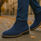 Men's lace-up suede boots — additional view