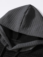 Knox | Color Block Textured Hoodie