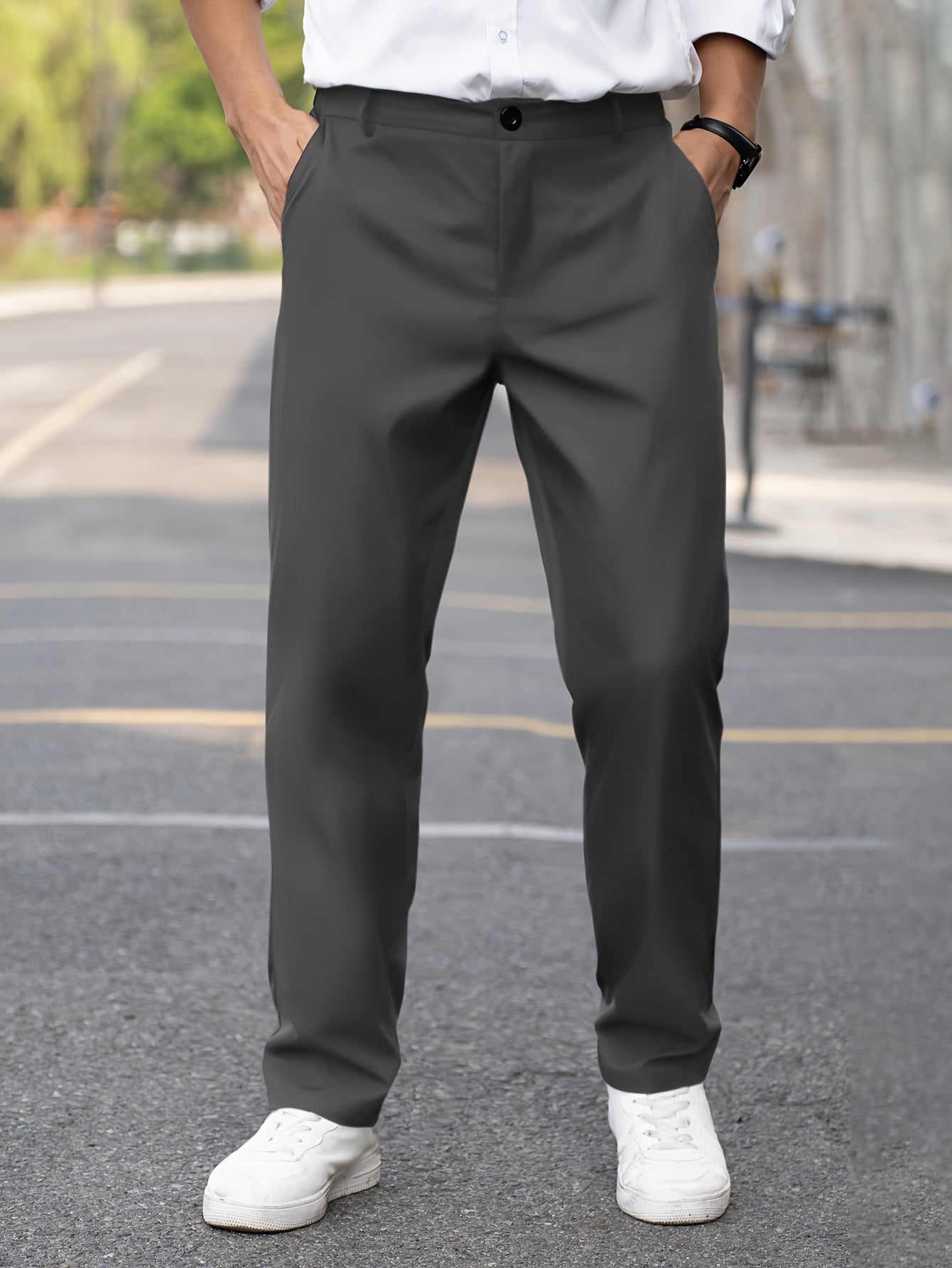 Monroe | Straight-Leg Tailored Pants
