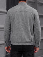 Men's teddy fleece cropped coat — additional view