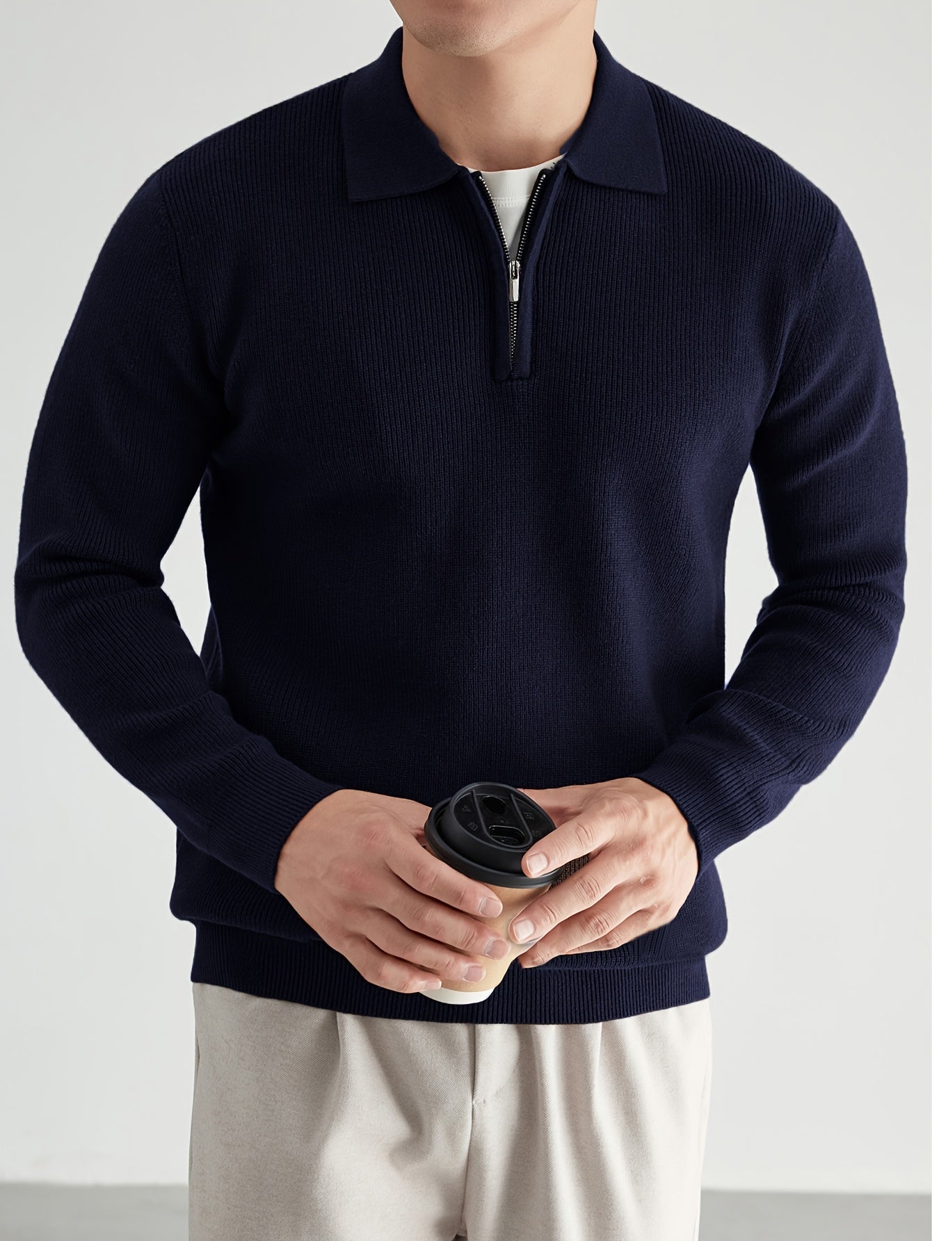 Jefferson | Quarter-Zip Polo Shirt