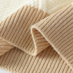 Men's color block cable knit sweater — additional view