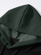 Knox | Color Block Textured Hoodie