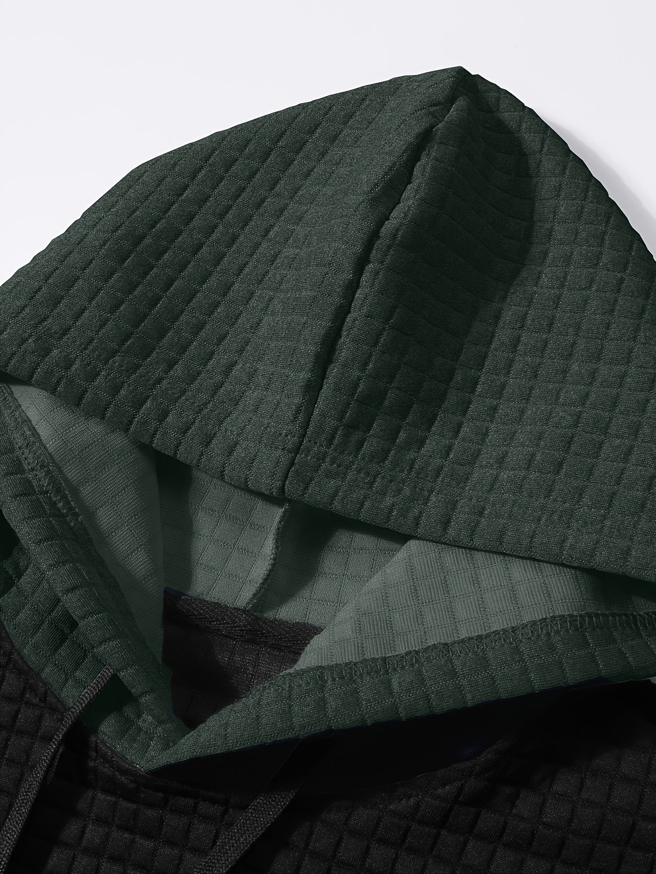 Knox | Color Block Textured Hoodie