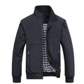 Men's zip-front bomber jacket