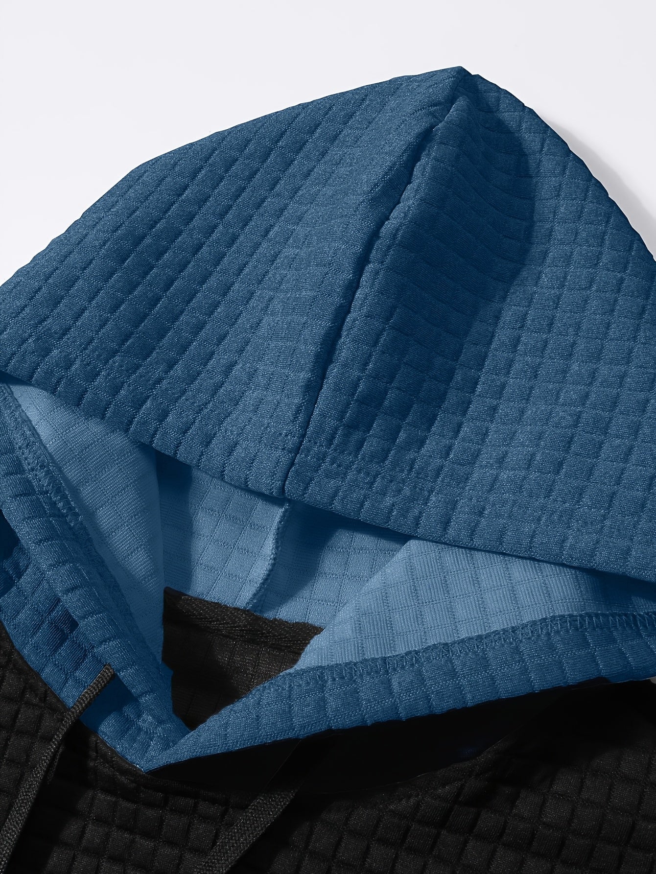 Knox | Color Block Textured Hoodie