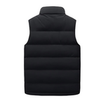 Men's stitched padded puffer vest — additional view