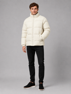 Men's stand-collar thermal puffer jacket — additional view