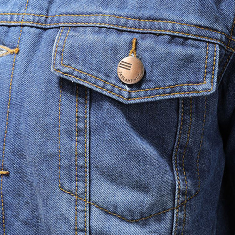 Men's classic denim jacket — additional view