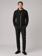 Men's full-zip fleece cardigan — additional view