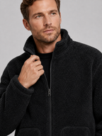 Men's zip-up stand-collar jacket — additional view