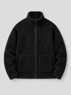 Men's zip-up stand-collar jacket — additional view