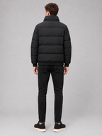 Men's thick zip-up puffer jacket — additional view
