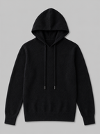 Men's hooded knit pullover sweater — additional view