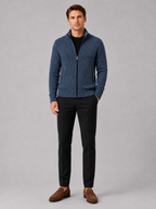 Men's full-zip fleece cardigan — additional view