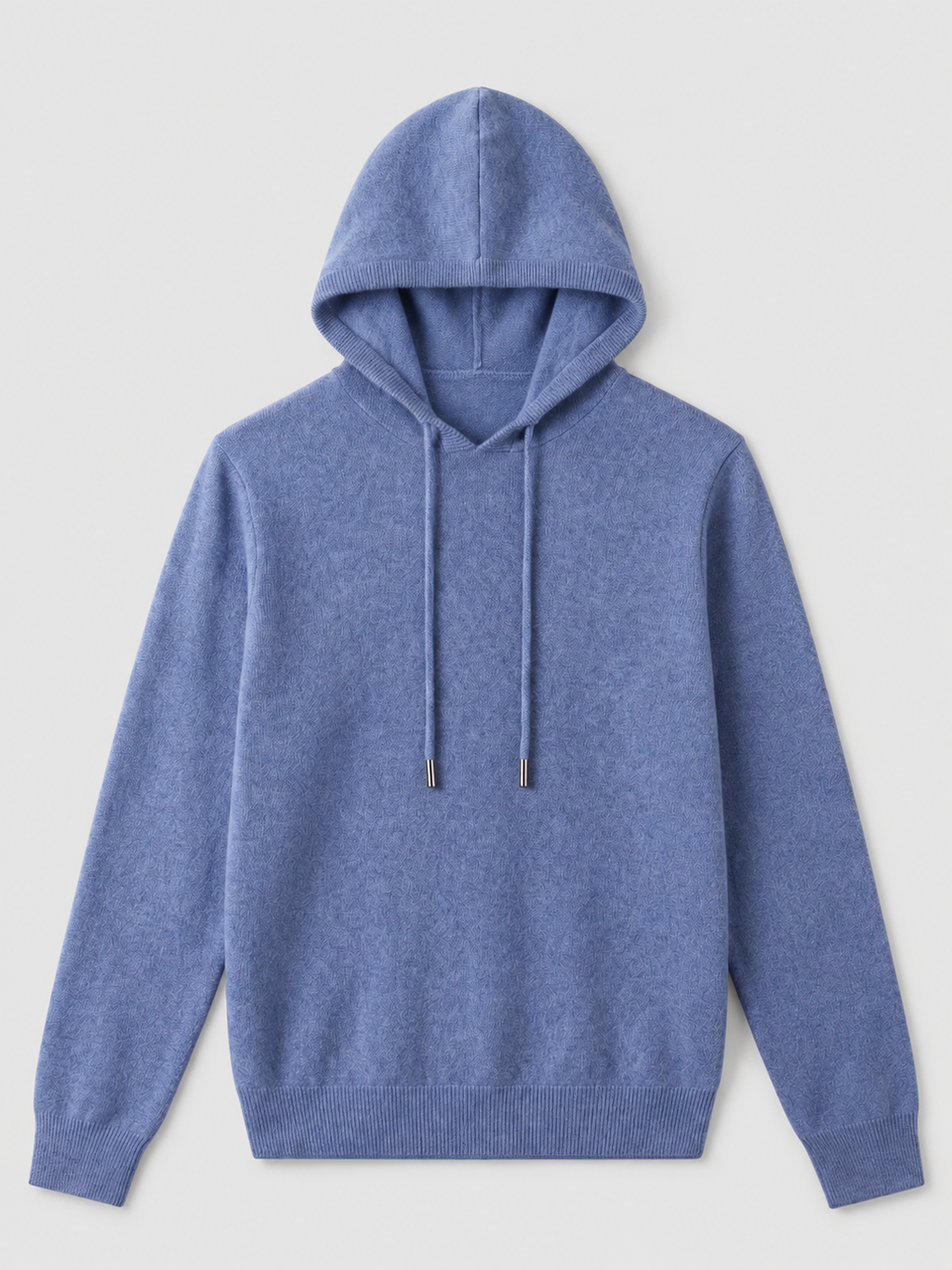 Men's hooded knit pullover sweater — additional view