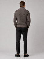 Men's full-zip fleece cardigan — additional view