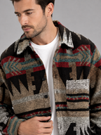 Men's heavyweight flannel shirt jacket — additional view