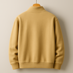 Men's fleece quarter-zip pullover hoodie — additional view
