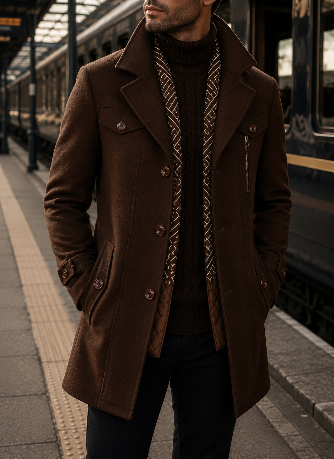 Fletcher | Tailored Wool Winter Coat