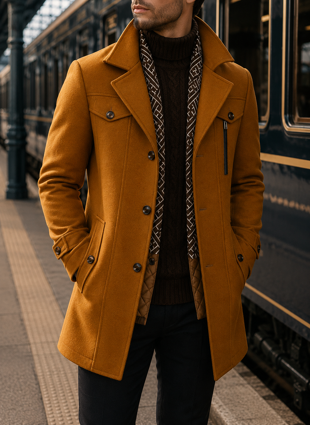 Fletcher | Tailored Wool Winter Coat