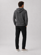 Men's hooded knit pullover sweater — additional view