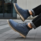 Men's waterproof leather hiking boots — additional view