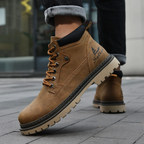 Men's waterproof leather hiking boots — additional view