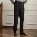 Men's high-waisted corduroy trousers — additional view