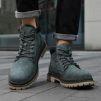 Men's waterproof leather hiking boots — additional view