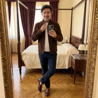 Men's classic suede jacket — additional view