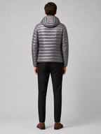 Men's lightweight hooded down jacket — additional view