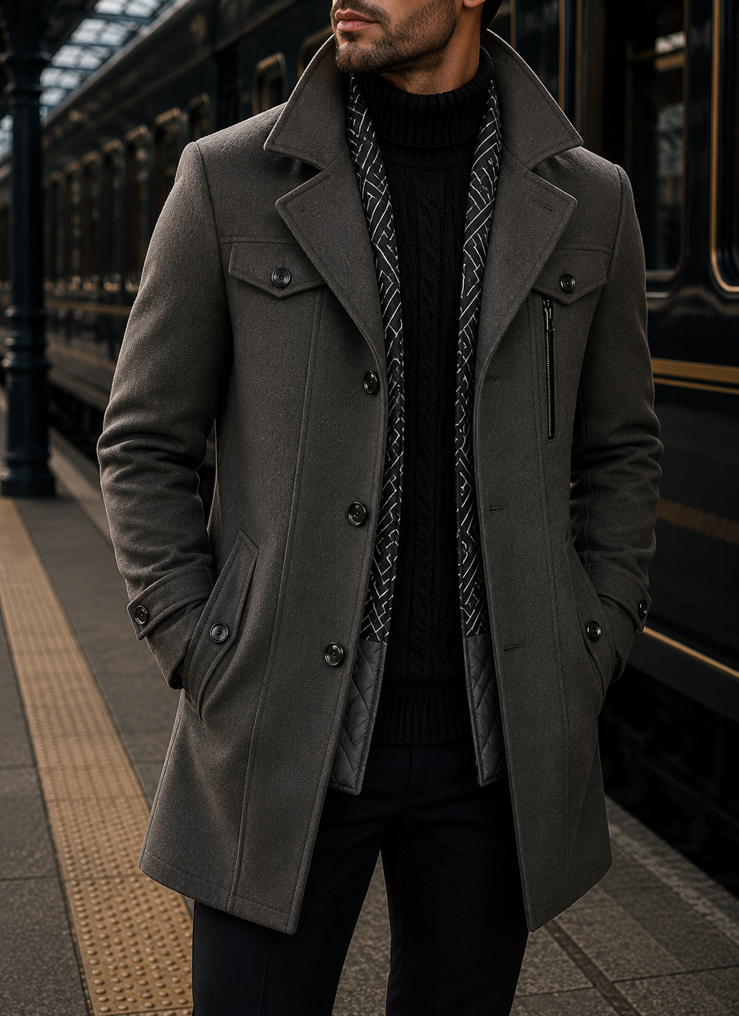 Fletcher | Tailored Wool Winter Coat