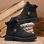 Men's fur-lined insulated snow boots — additional view