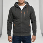 Bram | Zip-Up Hooded Fleece Jacket