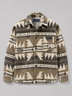 Men's heavyweight flannel shirt jacket — additional view