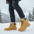 Men's fur-lined insulated snow boots — additional view