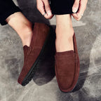 Men's suede penny loafers — additional view