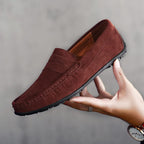 Men's suede penny loafers — additional view