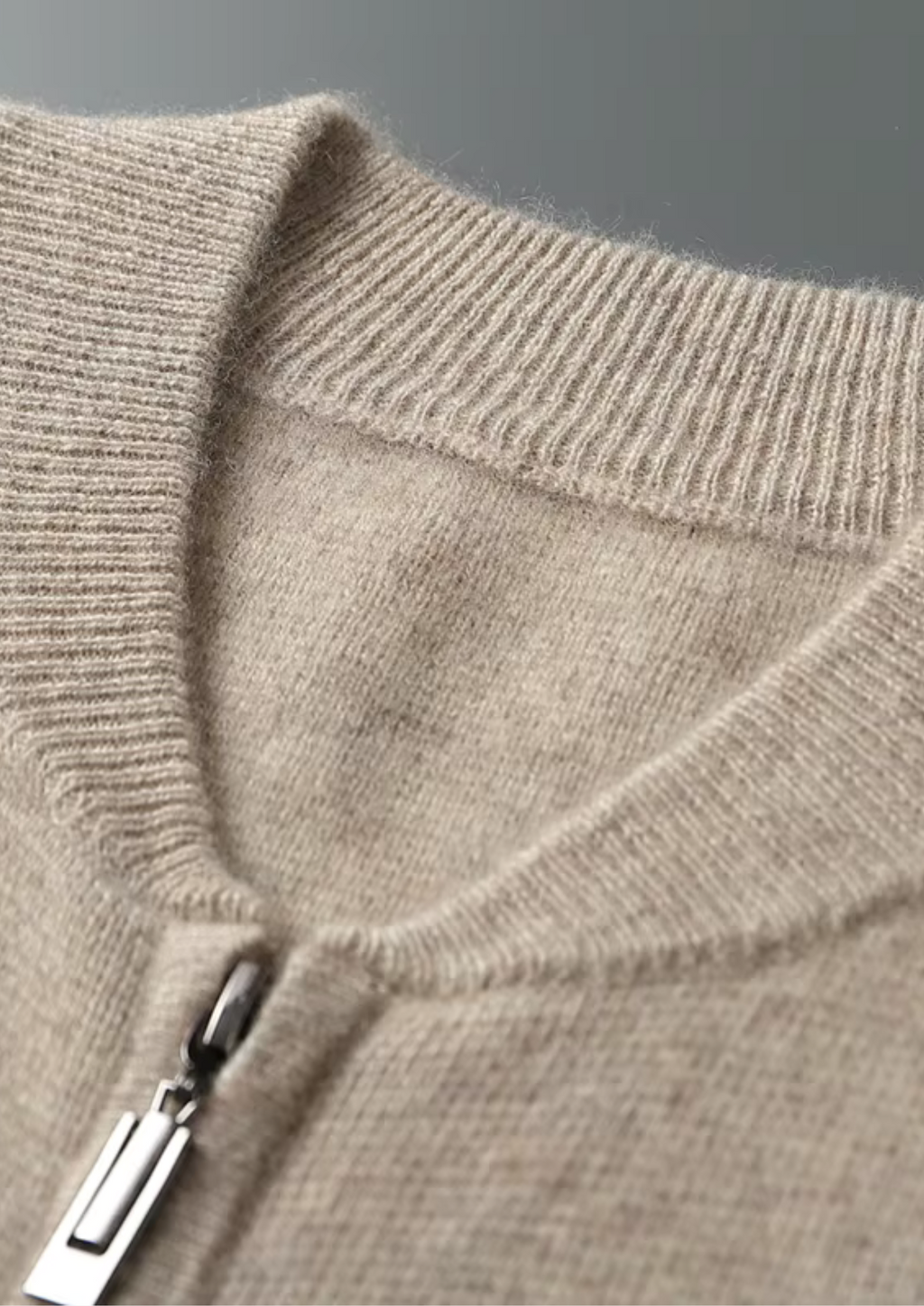 Men's two-piece ribbed drawstring pants set — detail view