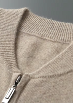 Men's two-piece ribbed drawstring pants set — detail view