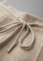 Men's two-piece ribbed drawstring pants set — additional view