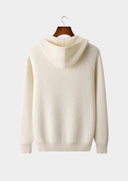 Men's zip-up waffle-knit hoodie — additional view