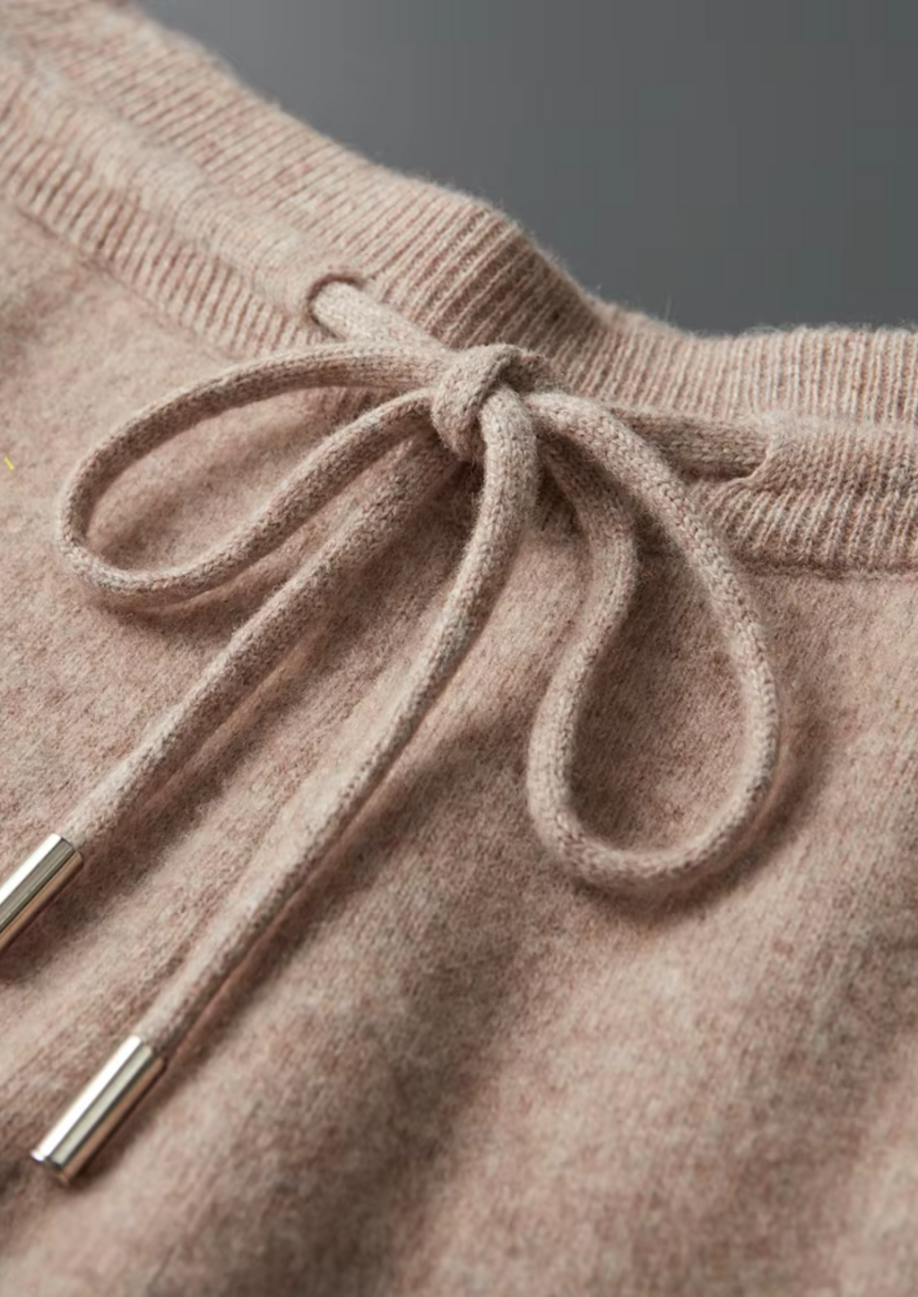 Men's two-piece drawstring sweater set — additional view
