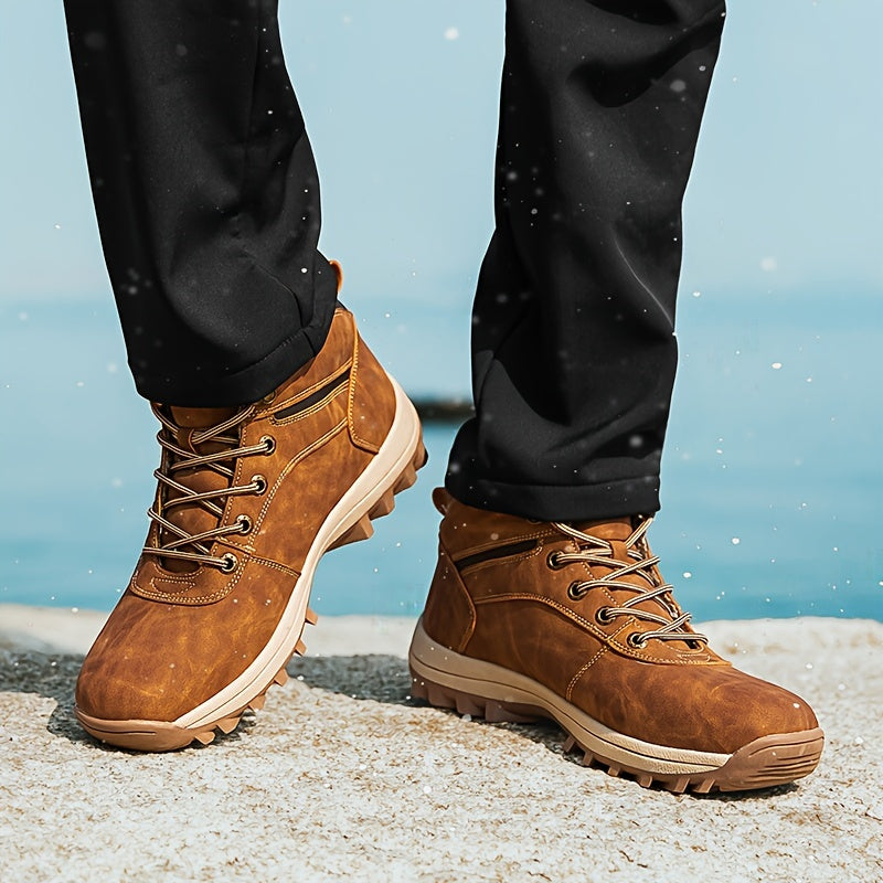 Men's insulated low-cut hiking shoes — additional view
