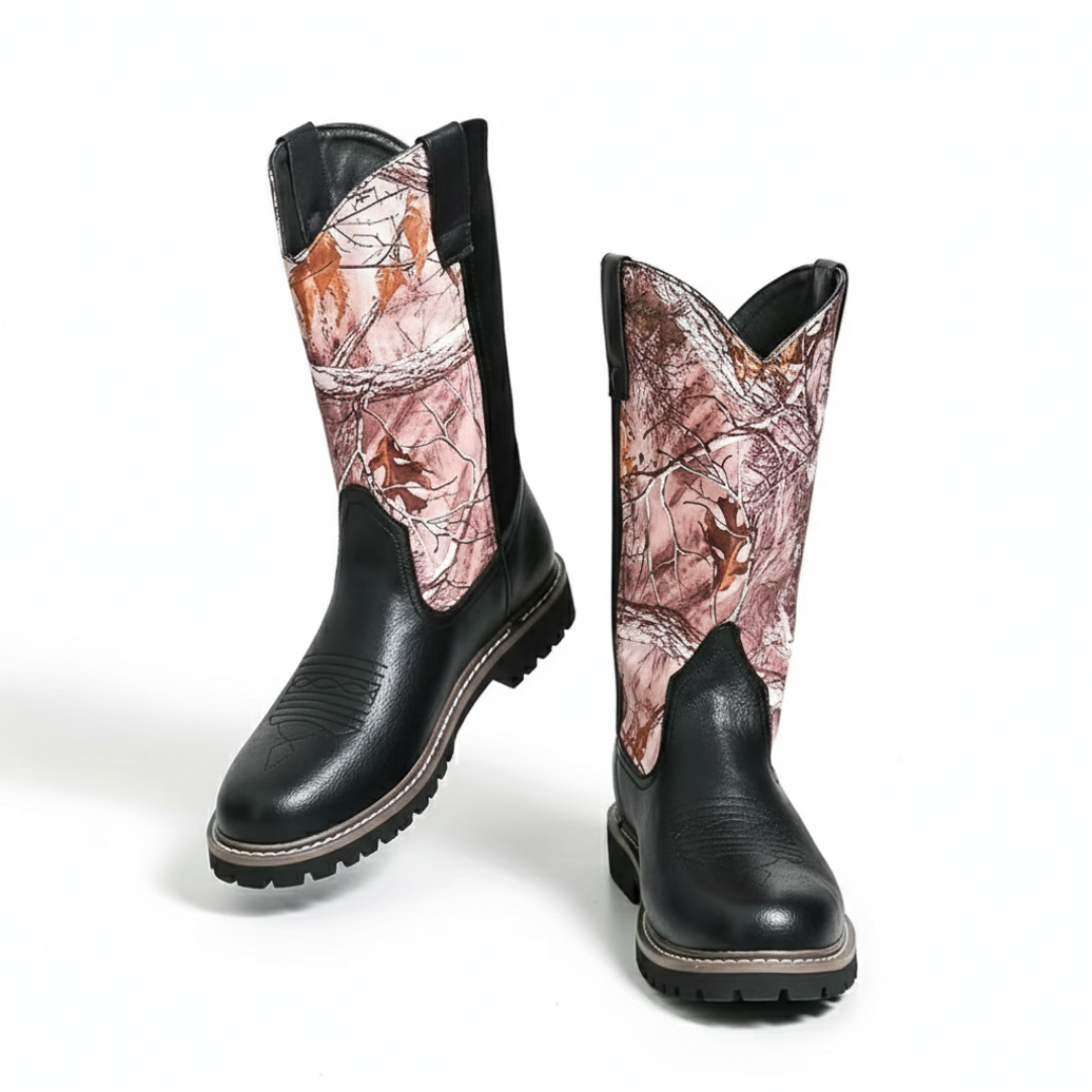 Men's waterproof pull-on hunting boots — additional view